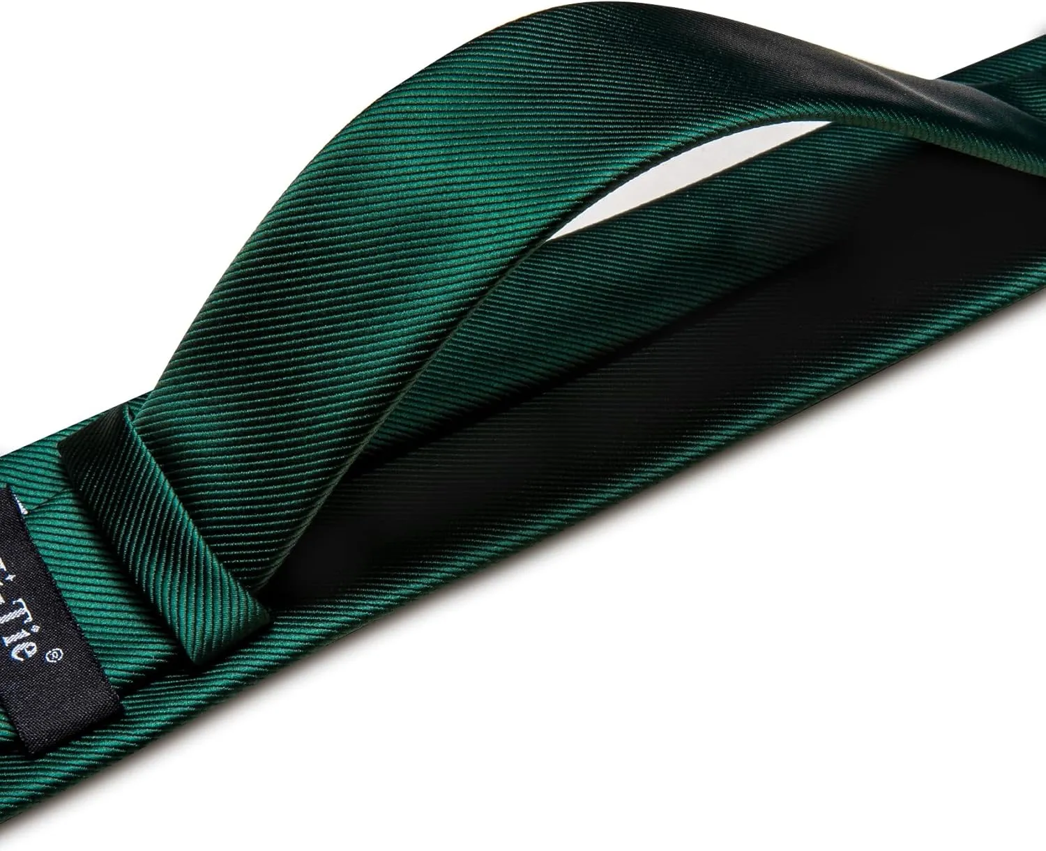 Barry.Wang Plain Men Silk Ties Extra Long Stain Necktie for Wedding Business Handkerchief Cufflinks Set Solid Colors