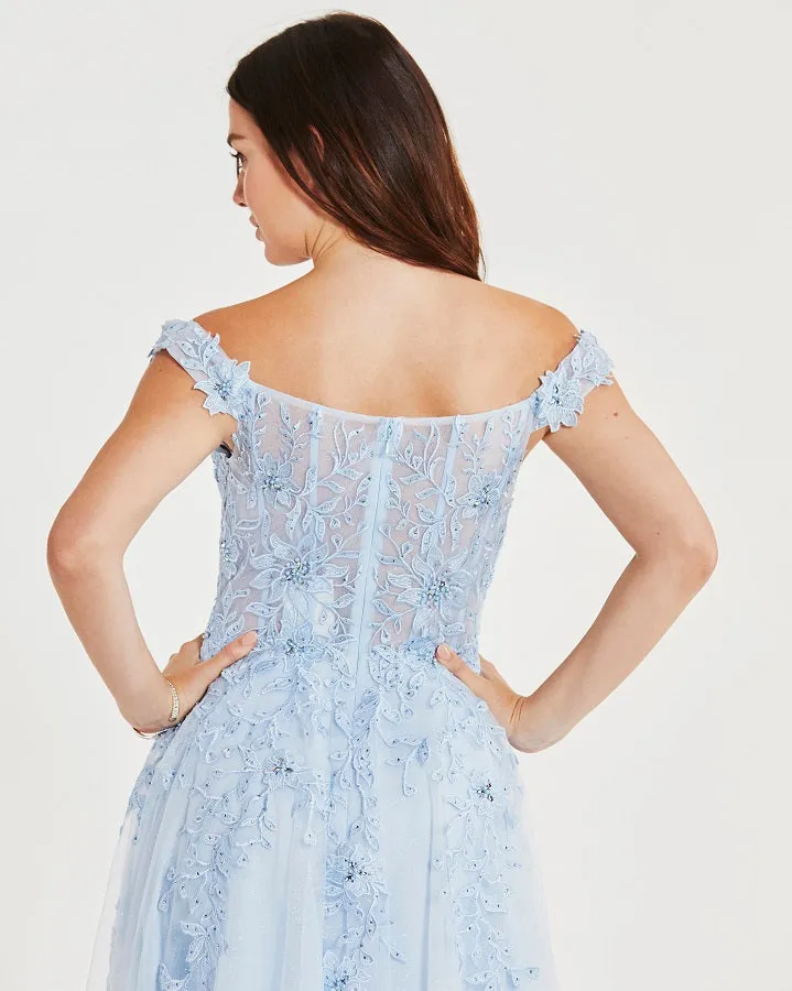 Baylin by Tiffanys fishtail prom dress