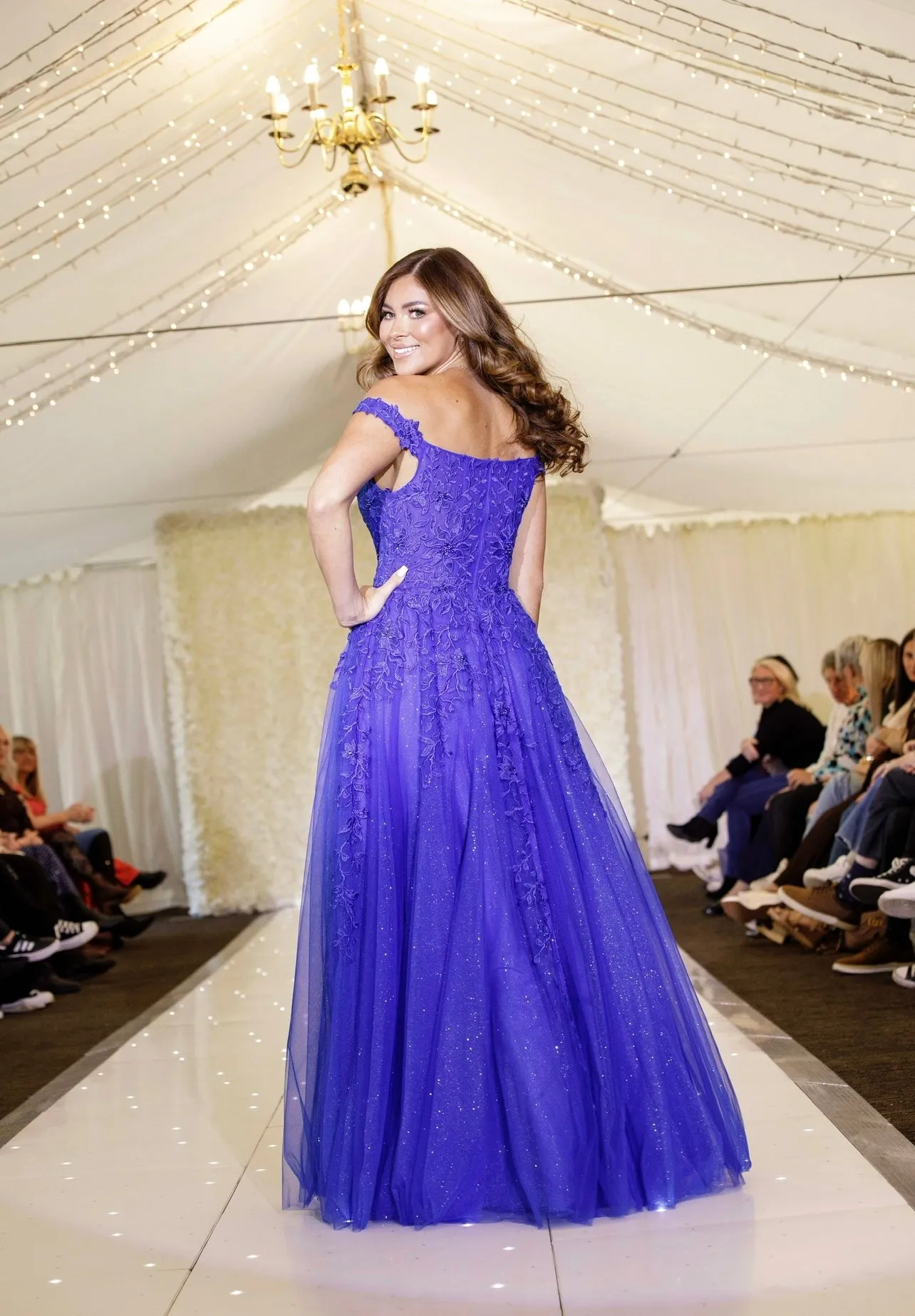 Baylin by Tiffanys fishtail prom dress