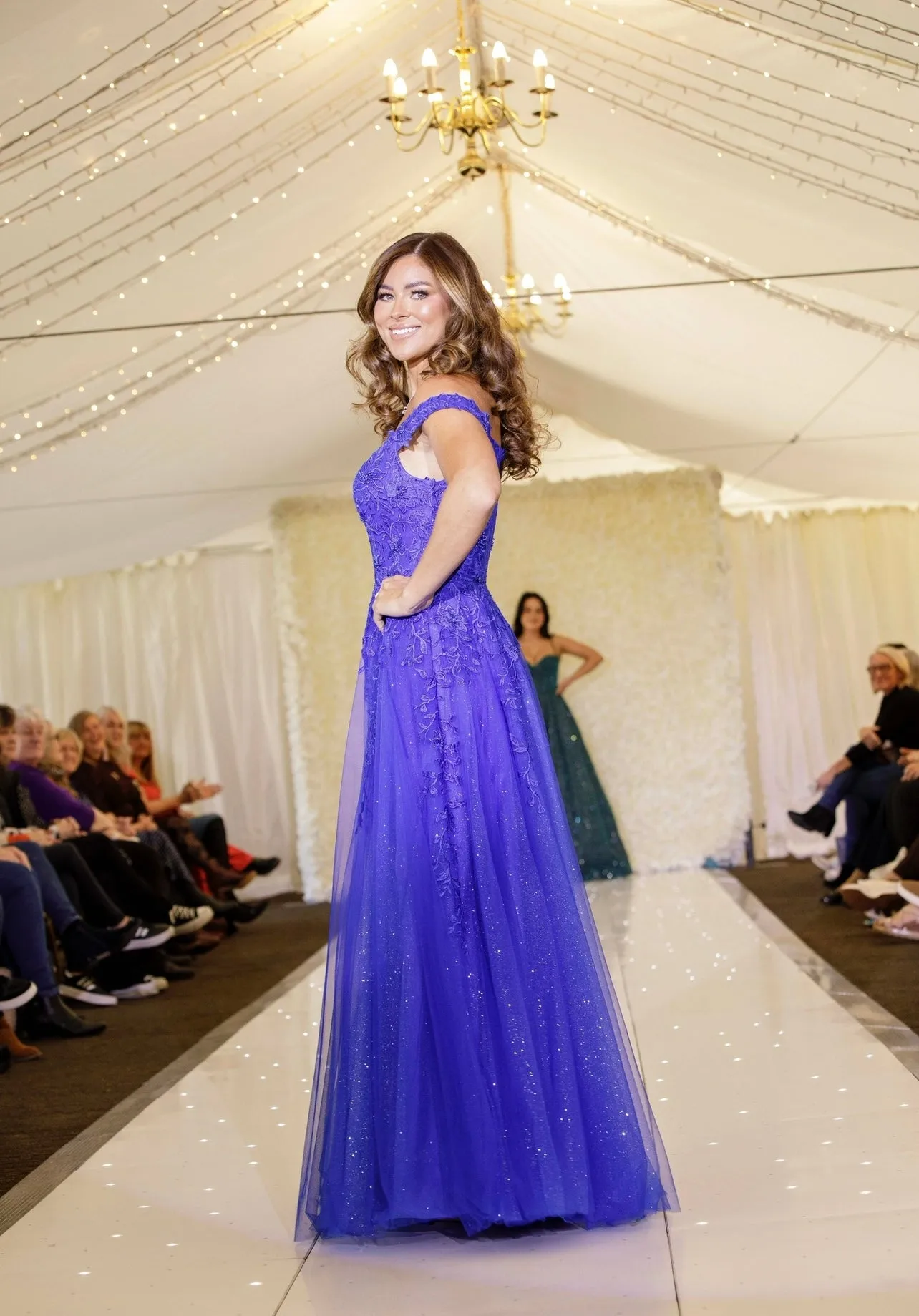 Baylin by Tiffanys fishtail prom dress