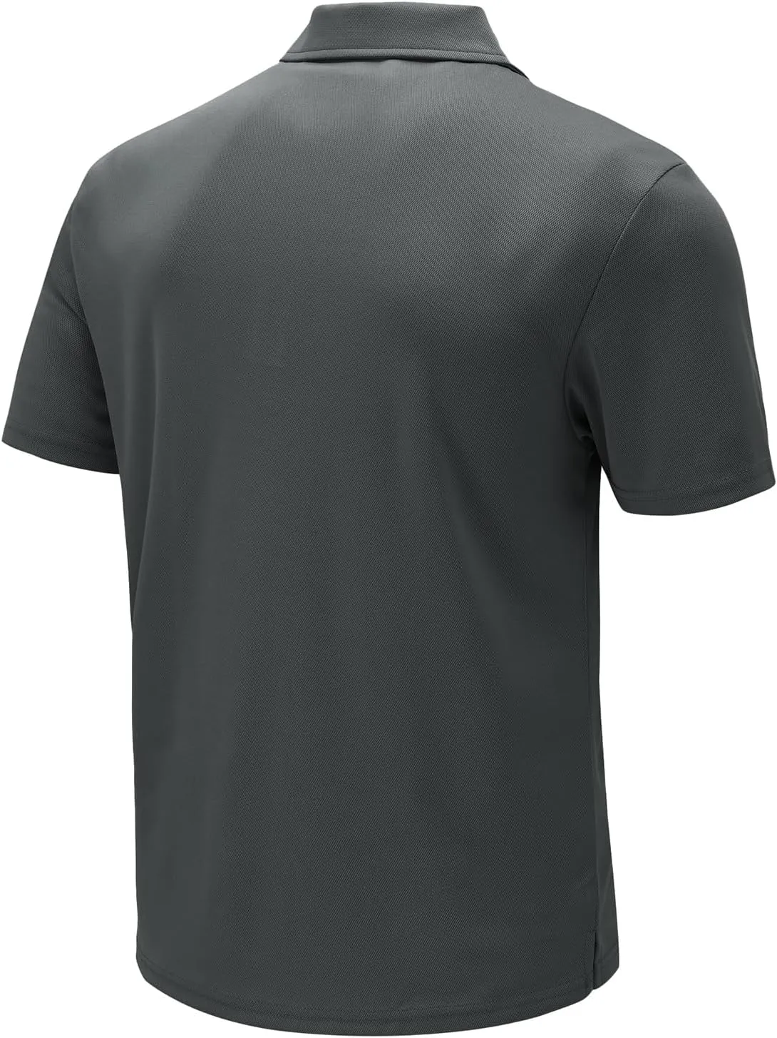 BGOWATU Men's Polo Shirts Short Sleeve Collared Golf Shirts Quick Dry Tennis Shirt Outdoor Sports Causal Shirts