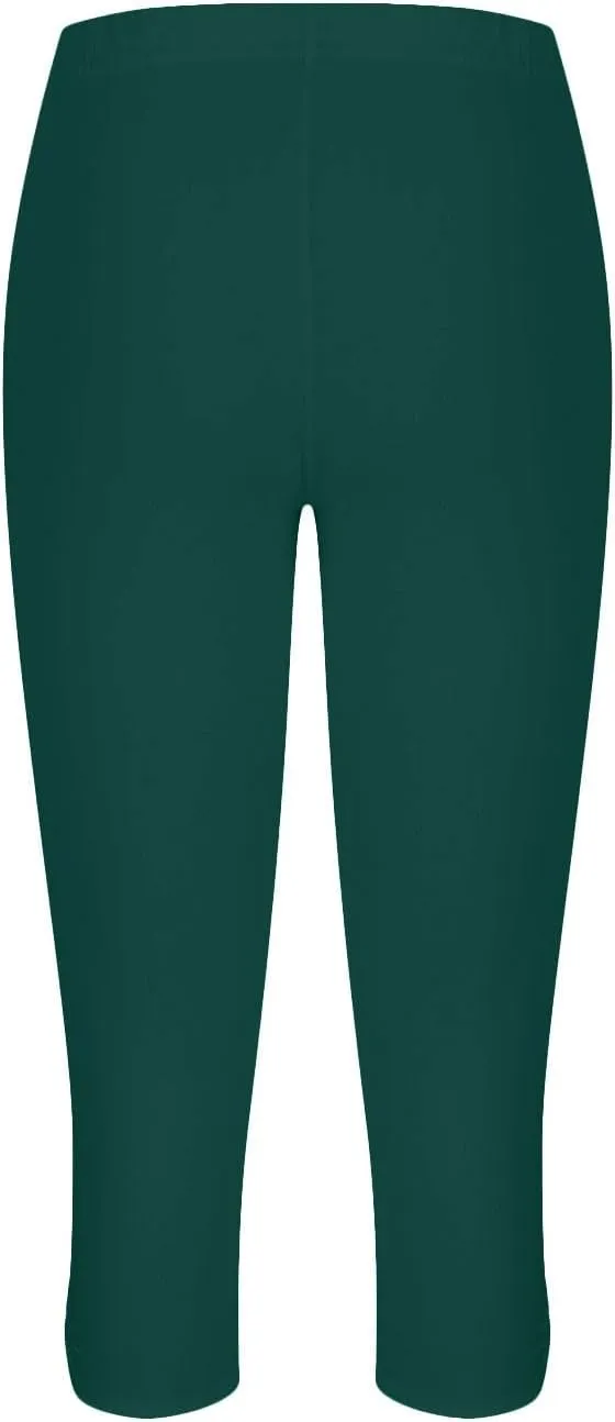 Capri Leggings for Women with Pockets Stretchy Soft High Waisted Yoga Pants Workout Exercise Hiking Capri Pants 2025