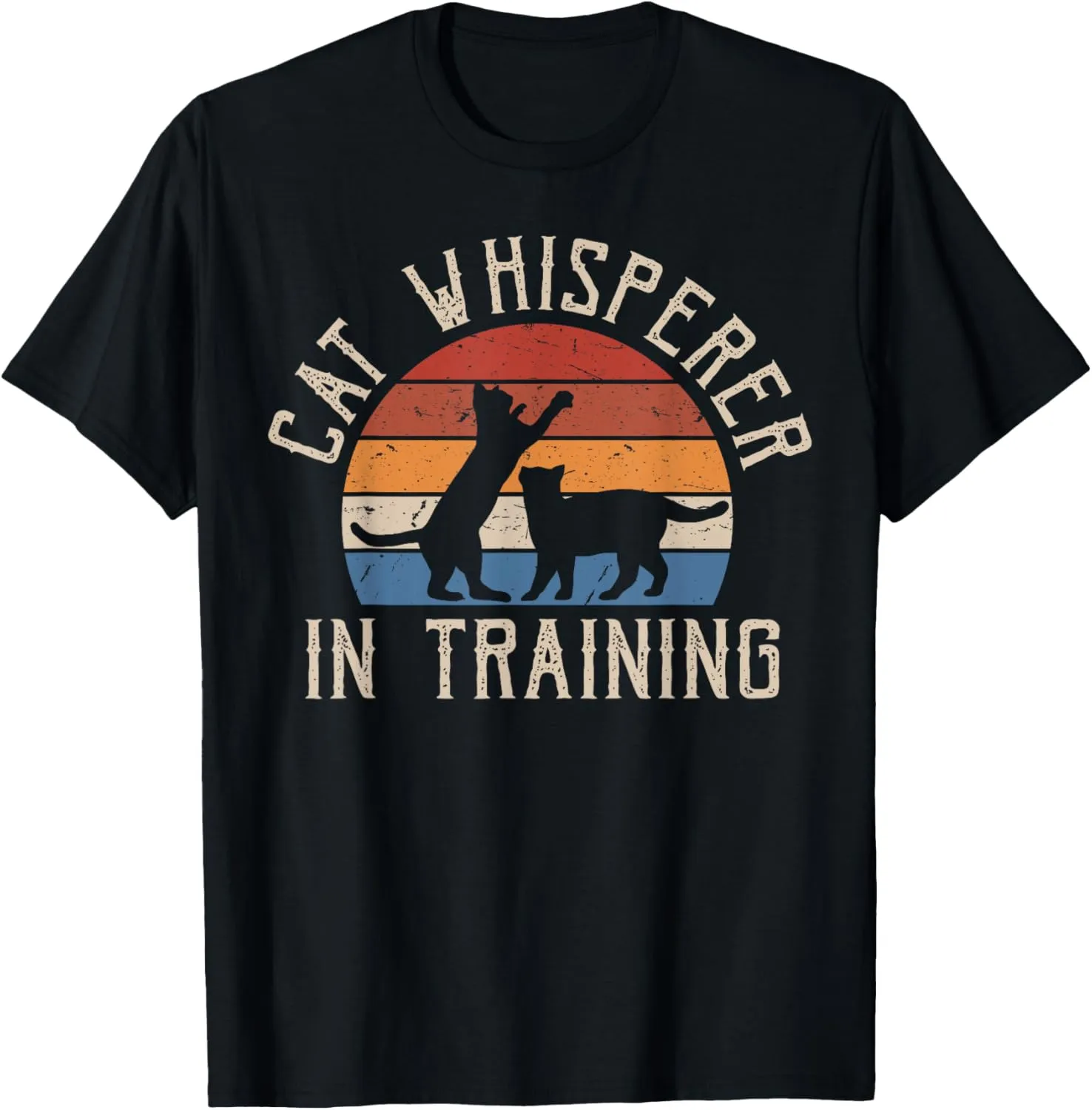 Cat Whisperer Cats Lover Owner Pet Animals Graphic T-Shirt