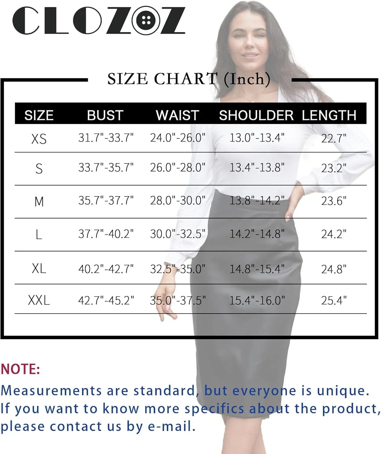 CLOZOZ Square Neck Womens T Shirts Puff Sleeve Shirts for Women Long Slim Fitted Tee Tops
