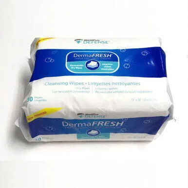 DermaFresh Maceratable Dry Wipes