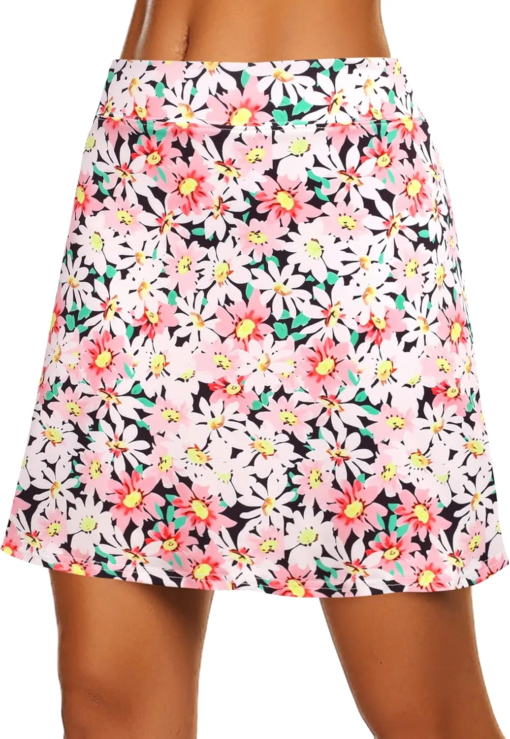 Ekouaer Women's Active Performance Skort Lightweight Skirt for Running Tennis Golf Workout Sports