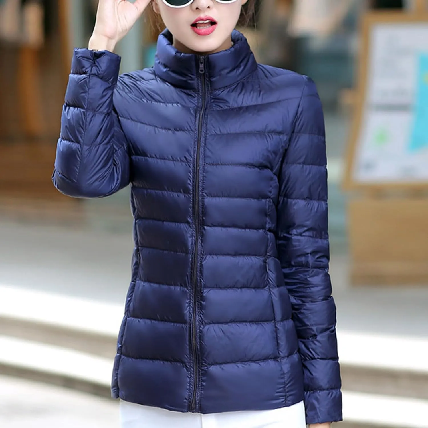 Fashion Fuzzy Fleece Coats Women's Solid Short Down Jackets Long Sleeve Sweater 2025 Trendy Lightweight Overcoat