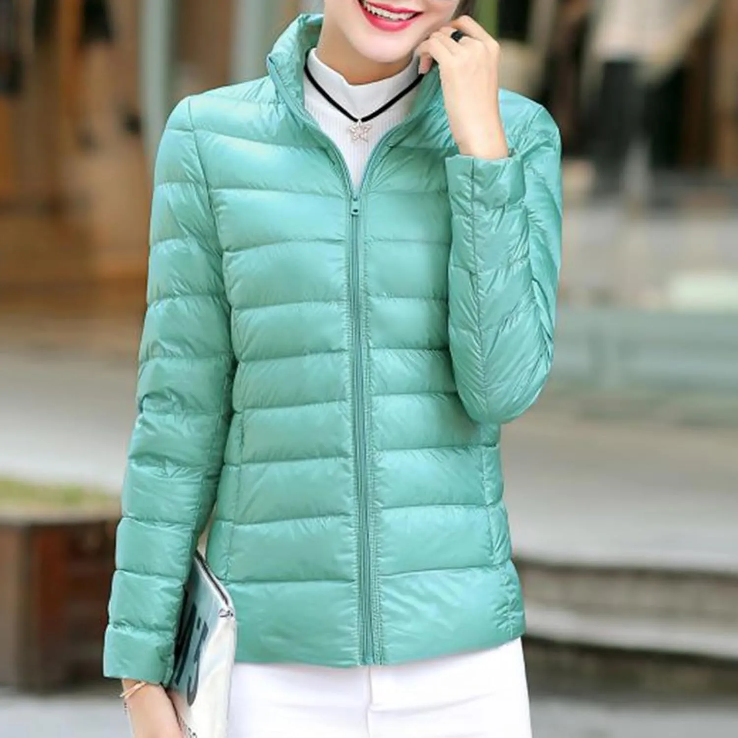 Fashion Fuzzy Fleece Coats Women's Solid Short Down Jackets Long Sleeve Sweater 2025 Trendy Lightweight Overcoat