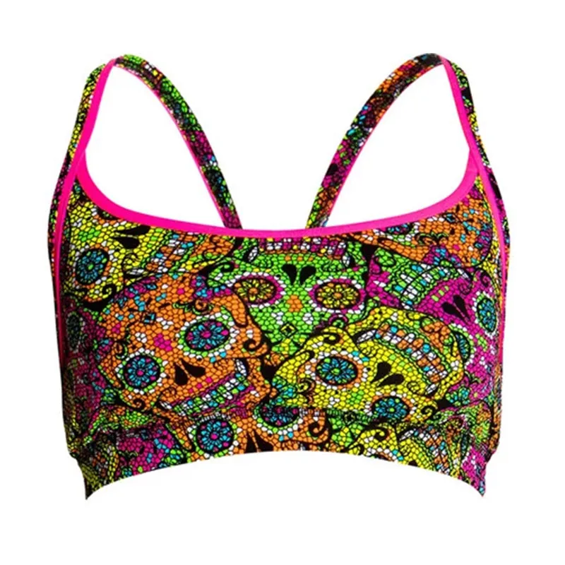 Funkita - Skull Keeper - Ladies Bikini Sports Top