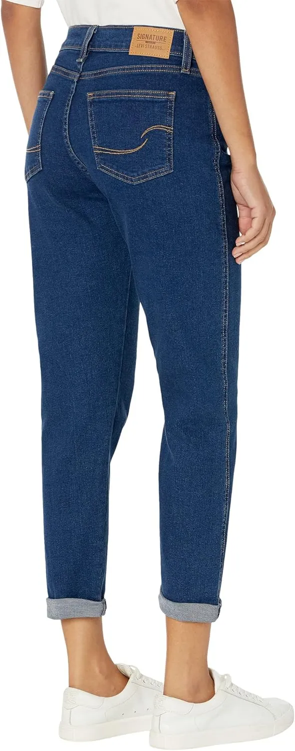 Levi Strauss Signature Gold Women's Mid Rise Slim Boyfriend Jeans (Available in Plus Size)