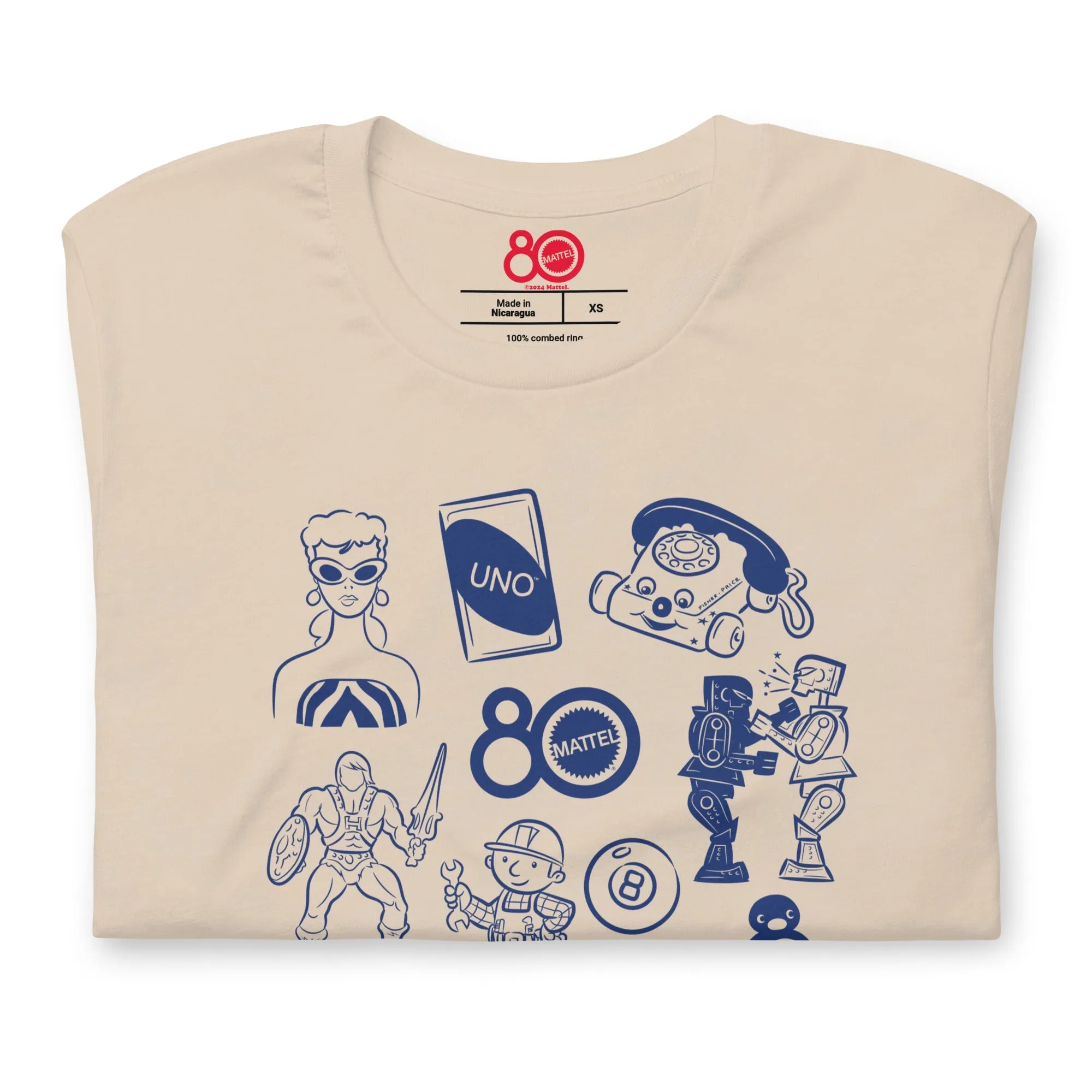 Mattel 80th Brand Icons T-Shirt