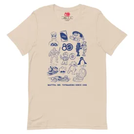Mattel 80th Brand Icons T-Shirt
