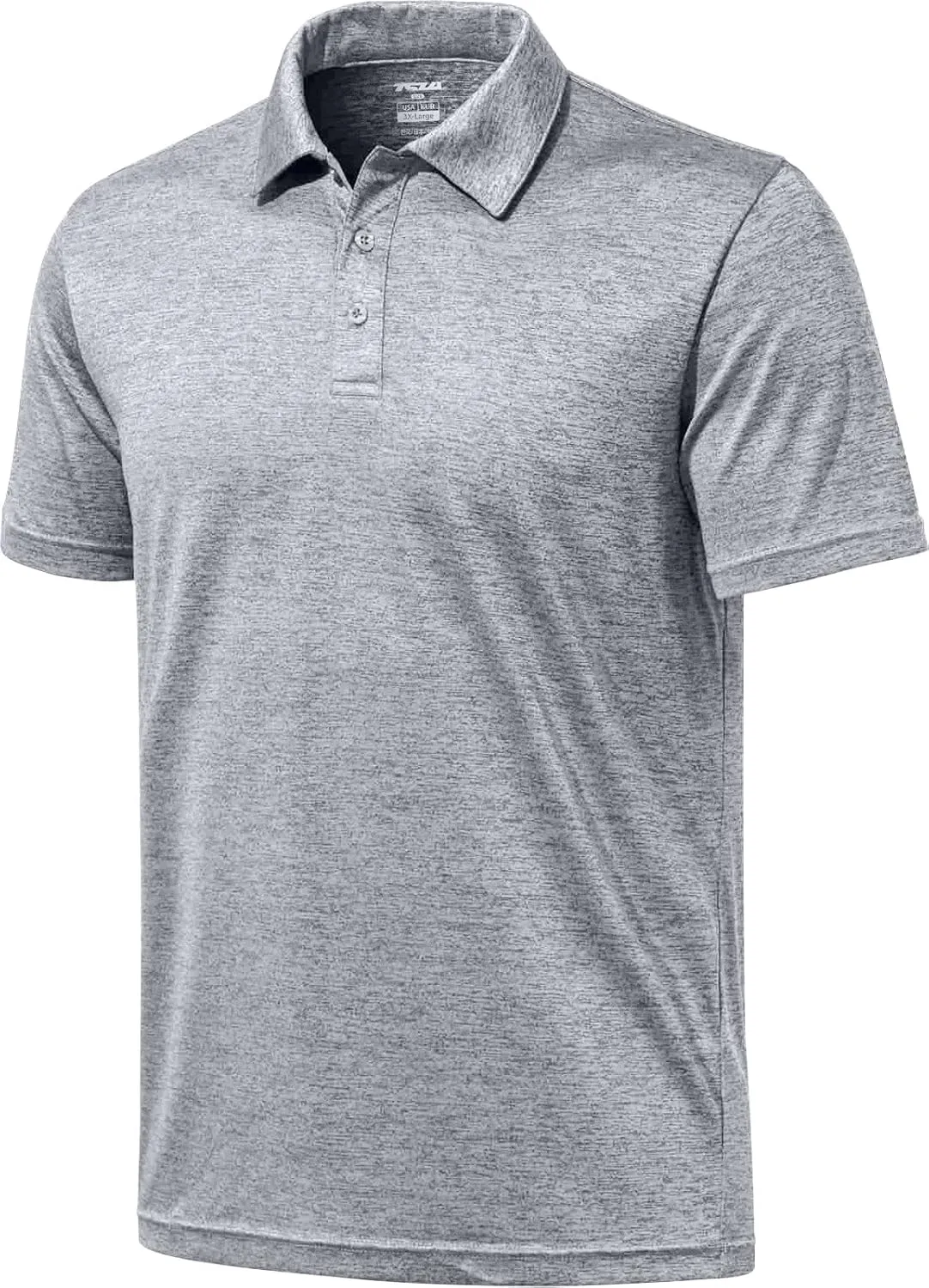 TSLA Men's Short Sleeve Polo Shirts, Regular fit Quick Dry Golf Shirts, Sports Performance Dri Flex Tech Solid Top Shirts